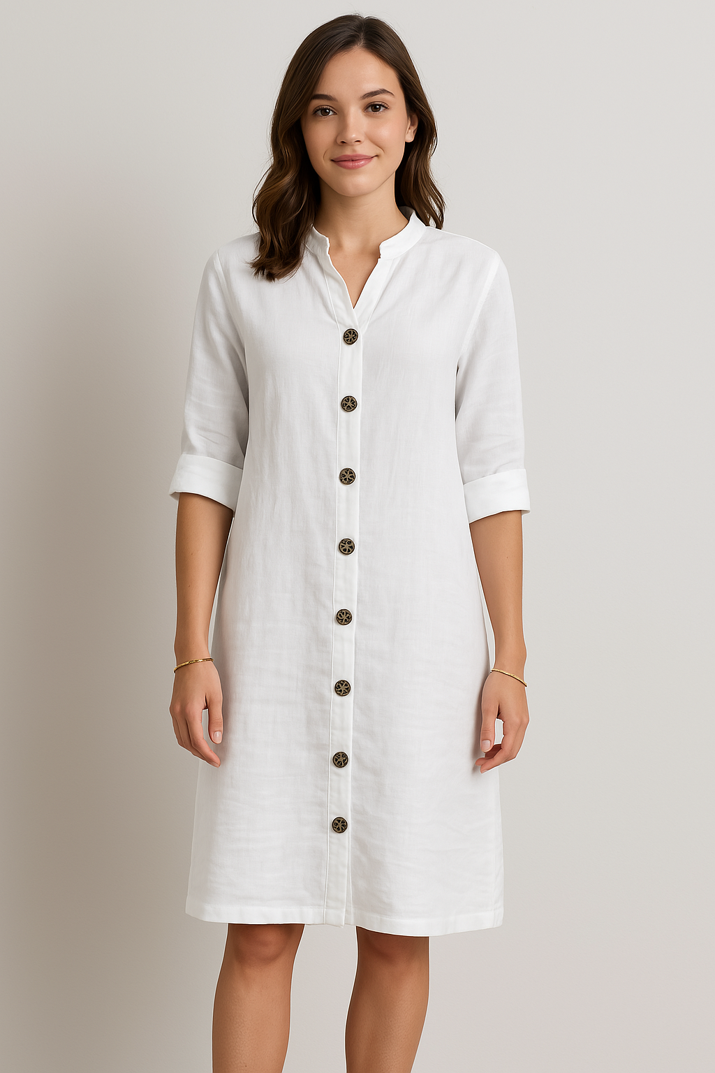 Women's Dress – Knee-Length, Springlike & Feminine