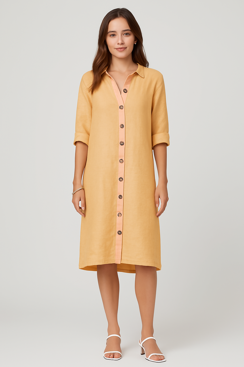 Women's Dress – Knee-Length, Springlike & Feminine