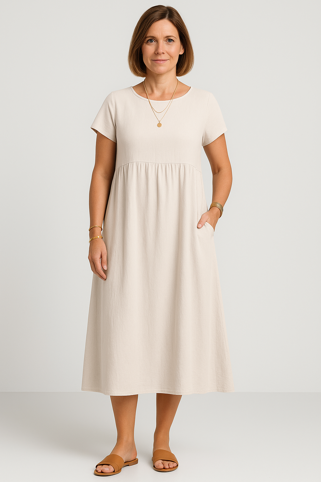 Women’s Dress – Boho Style, Airy & Figure-Flattering