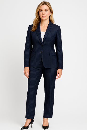 Women’s Two-Piece Set – Blazer Style, Elegant & Figure-Flattering