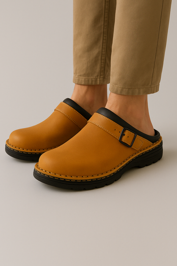 Men's Leather Slippers – Elegant & Comfortable for Everyday Wear