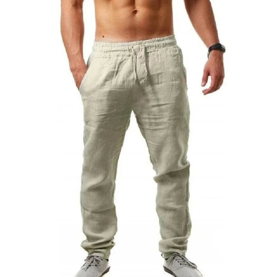 Men's Linen Trousers – Lightweight & Stylish for Summer