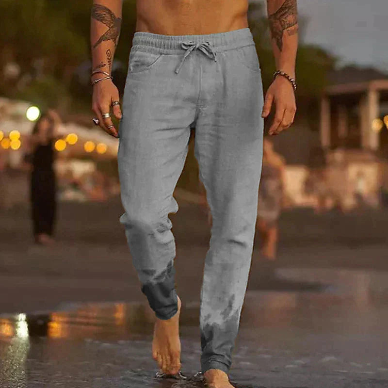 Men's Linen Trousers – Lightweight, Casual & Breathable