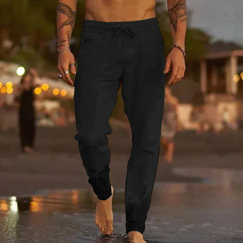 Men's Linen Trousers – Lightweight, Casual & Breathable