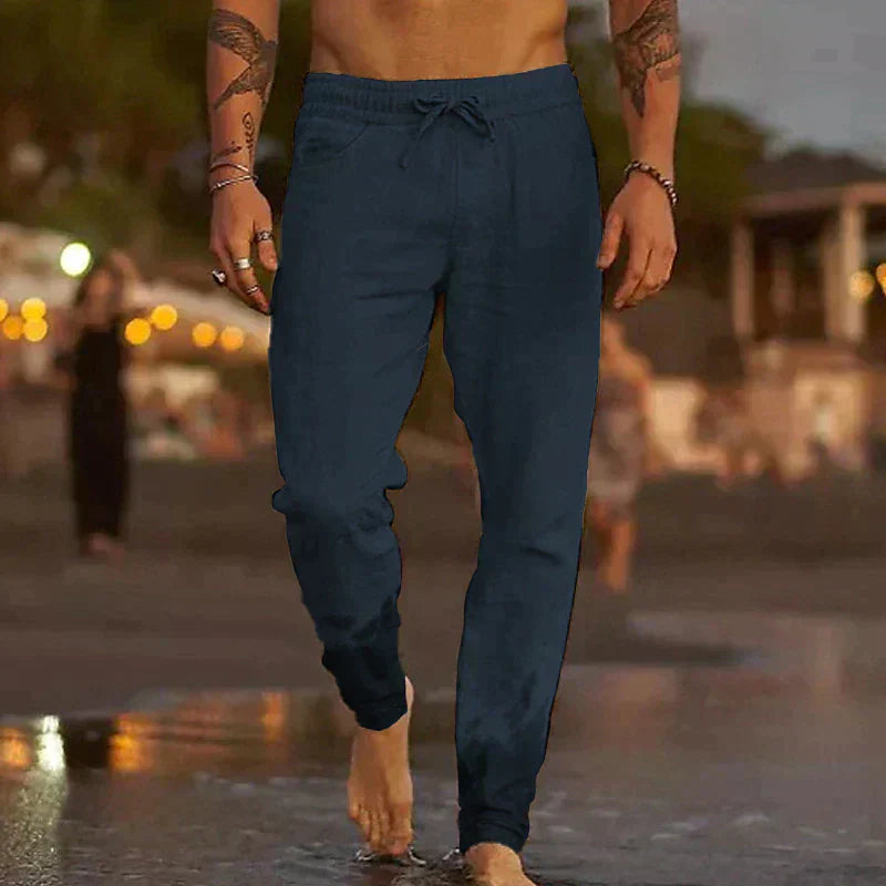 Men's Linen Trousers – Lightweight, Casual & Breathable