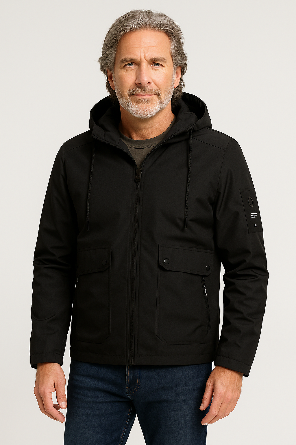 Men’s Jacket – Softshell Style, Lightweight & Water-Repellent