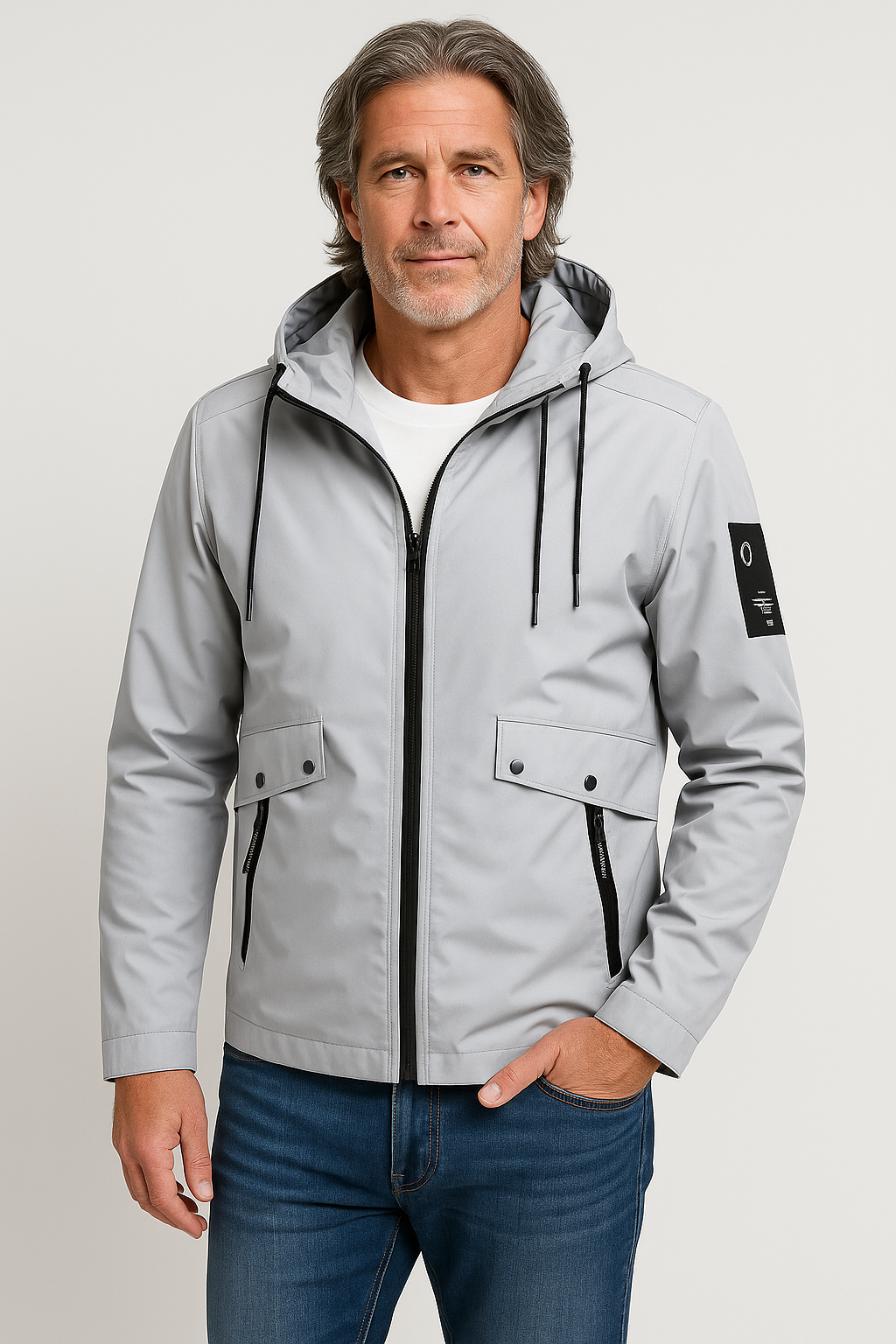 Men’s Jacket – Softshell Style, Lightweight & Water-Repellent